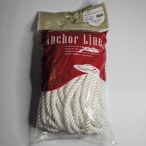 Anchors Line Twisted Nylon Marine Anchor Rope 3/8×50'